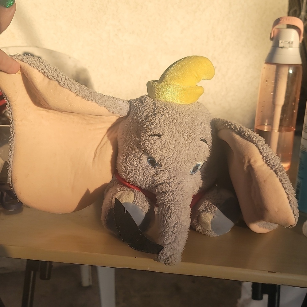 Disneyland Disney theme parks world Dumbo elephant stuffed animal